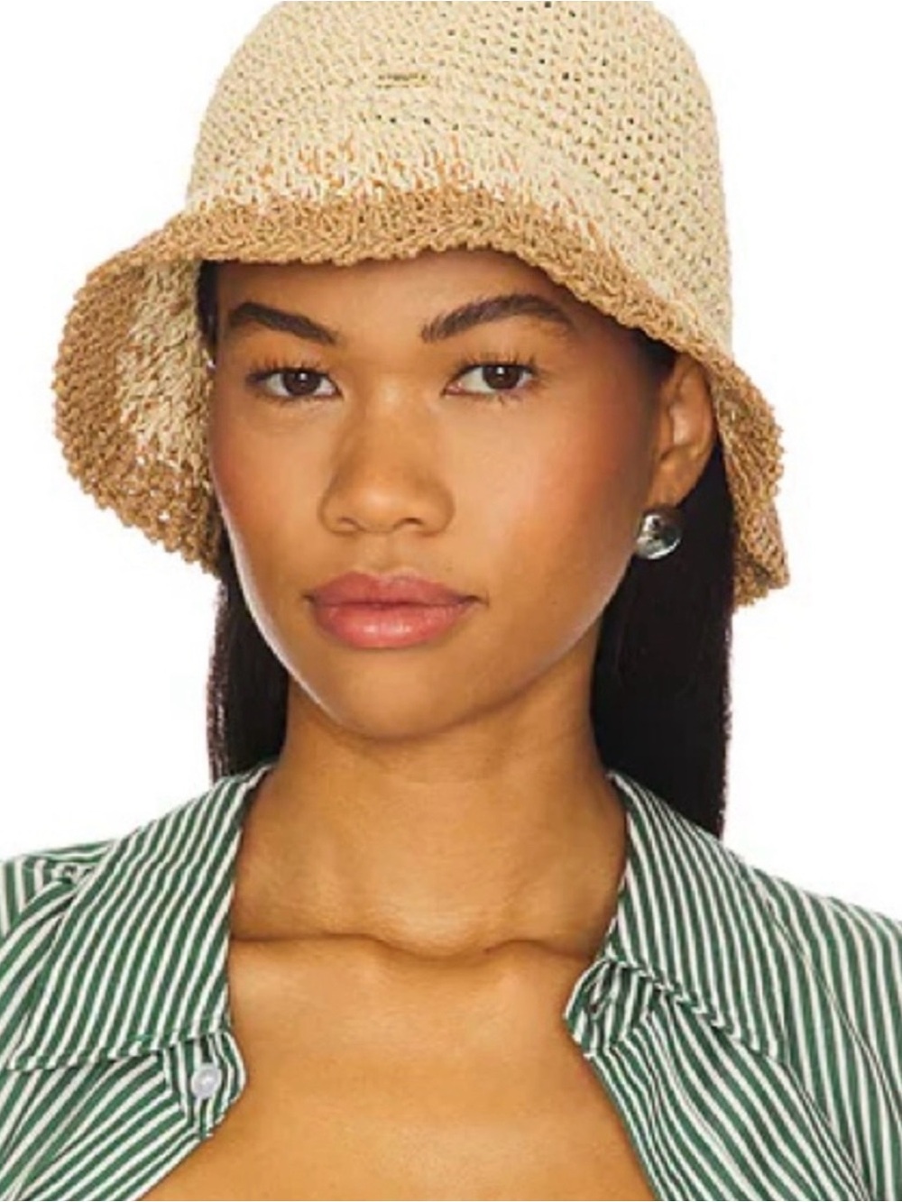 New Eugenia Kim Straw Bucket Hat